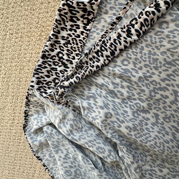 Princess Polly Leopard Print Wrap Skirt - Picture 4 of 6